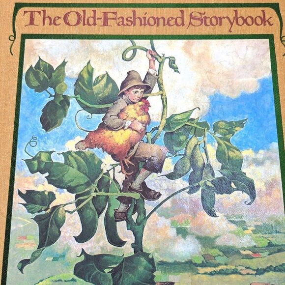 The Old Fashioned Storybook Cloth Bound Gold Edge Fairytale Volume 1985 - Picture 5 of 15